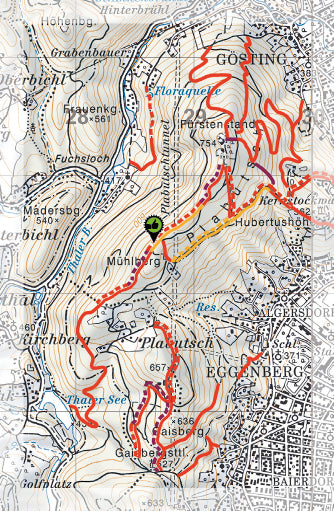 Carte Supertrail - Graz | Supertrail Map carte de randonnée Supertrail Map Default Title