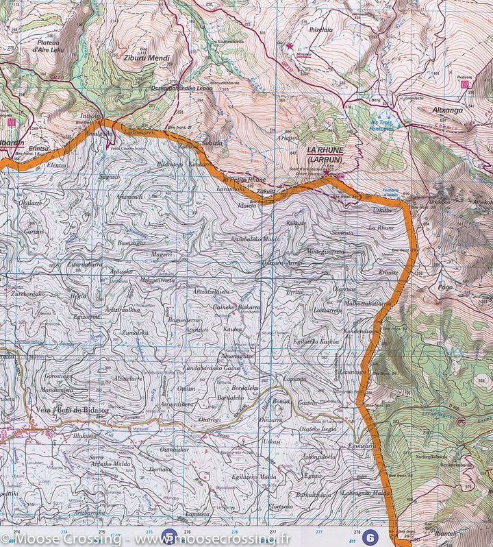 Carte IGN TOP 25 n° 1245 OT - Hendaye & St Jean de Luz - La Compagnie des Cartes