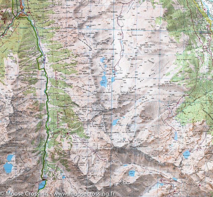 Carte IGN TOP 25 n° 1748 OT - Gavarnie &amp; Luz St Sauveur (Pyrénées) - La Compagnie des Cartes