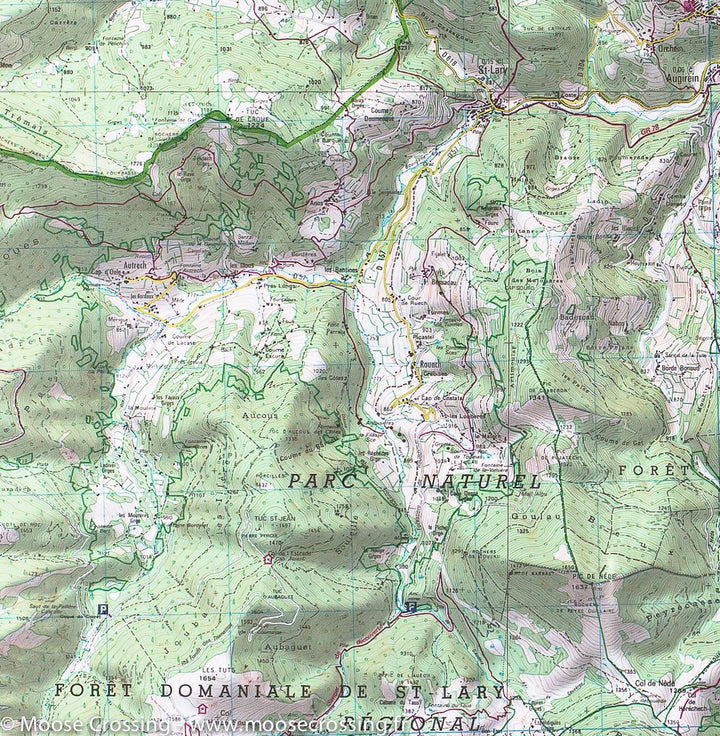 Carte IGN TOP 25 n° 1947OT - Aspet & Pic de Maubermé (Pyrénées) - La Compagnie des Cartes