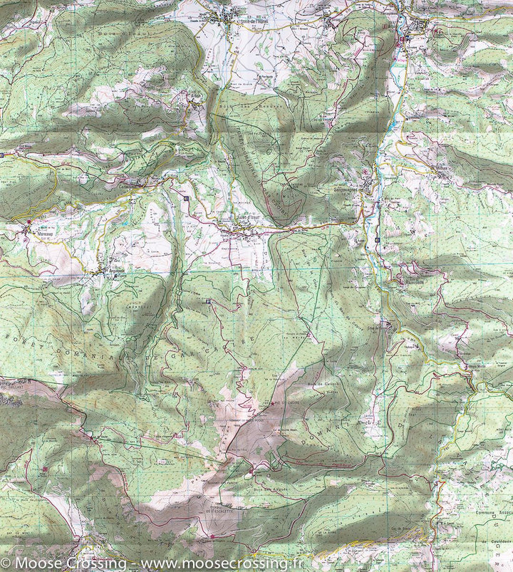 Carte IGN TOP 25 n° 1947OT - Aspet & Pic de Maubermé (Pyrénées) - La Compagnie des Cartes