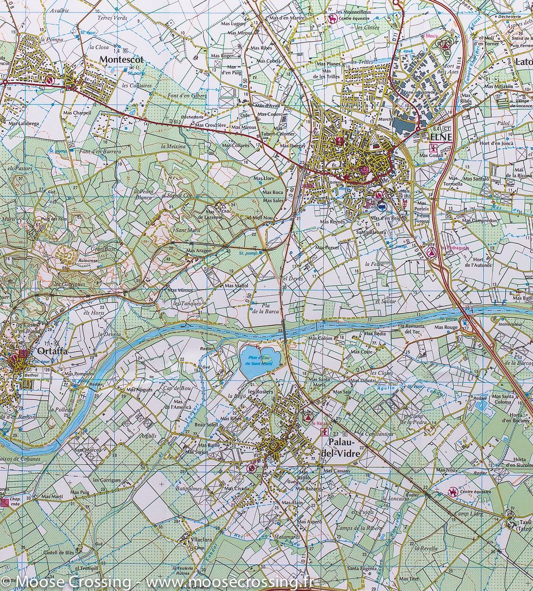 Carte TOP 25 n° 2549 OT - Banyuls, Col du Perthus & Côte Vermeille | IGN carte de randonnée IGN