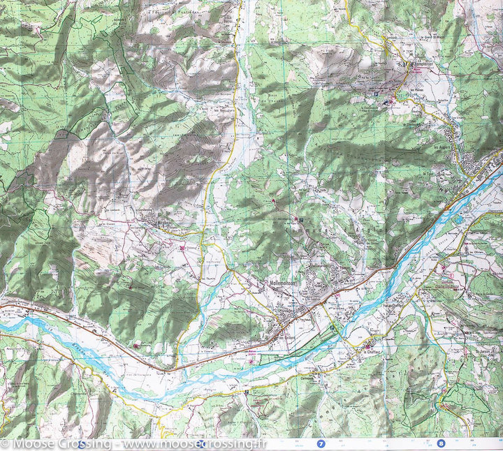 Carte IGN TOP 25 n° 3340 ET - Digne les Bains, Sisteron & Les Mées (Alpes) - La Compagnie des Cartes