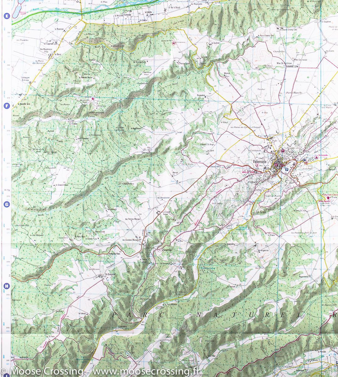 Carte TOP 25 n° 3342 ET - Plateau de Valensole, Riez & Oraison (PNR du Verdon) | IGN carte de randonnée IGN