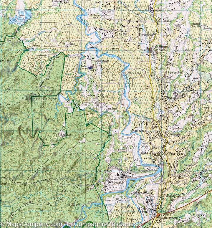Carte TOP 25 n° 4602 GT - Nord de Basse-Terre (Guadeloupe) | IGN carte pliée IGN 
