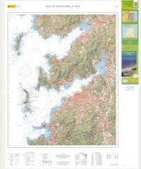 Carte topographique de l'Espagne - Rías de Pontevedra y Vigo | CNIG carte de randonnée CNIG Default Title