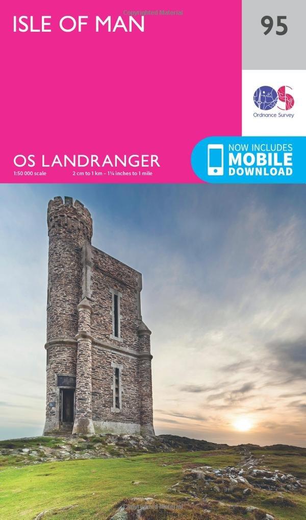Carte détaillée de l'île de Man | Ordnance Survey - La Compagnie des Cartes
