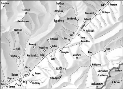 Carte topographique n° 2516 - Aletschgebiet (Suisse) | Swisstopo - 1/25 000 carte pliée Swisstopo 