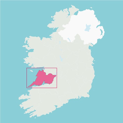 Carte touristique - Comté de Clare (Irlande) | Xploreit carte routière Xploreit