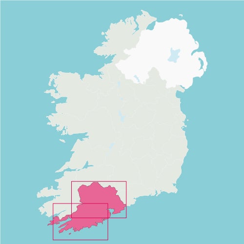 Carte touristique - Comté de Cork (Irlande) | Xploreit carte routière Xploreit