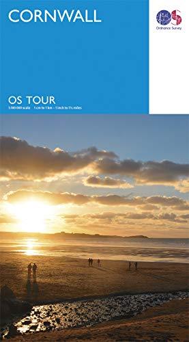 Carte touristique - Cornouailles - Tour 1 | Ordnance Survey carte pliée Ordnance Survey 