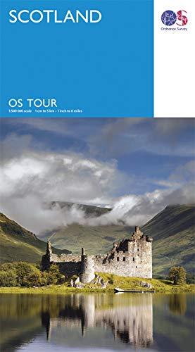 Carte touristique - Ecosse - Tour 12 | Ordnance Survey carte routière Ordnance Survey