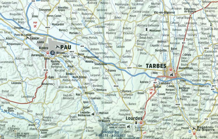 Carte touristique - Pyrénées | Alpina carte routière Editorial Alpina