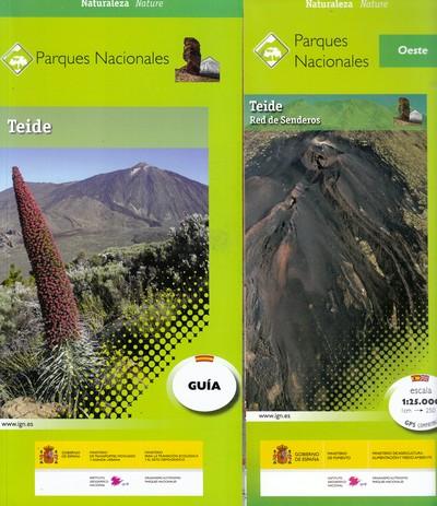 Cartes & guide de randonnées - Parc national du Teide (Tenerife) | CNIG carte de randonnée CNIG