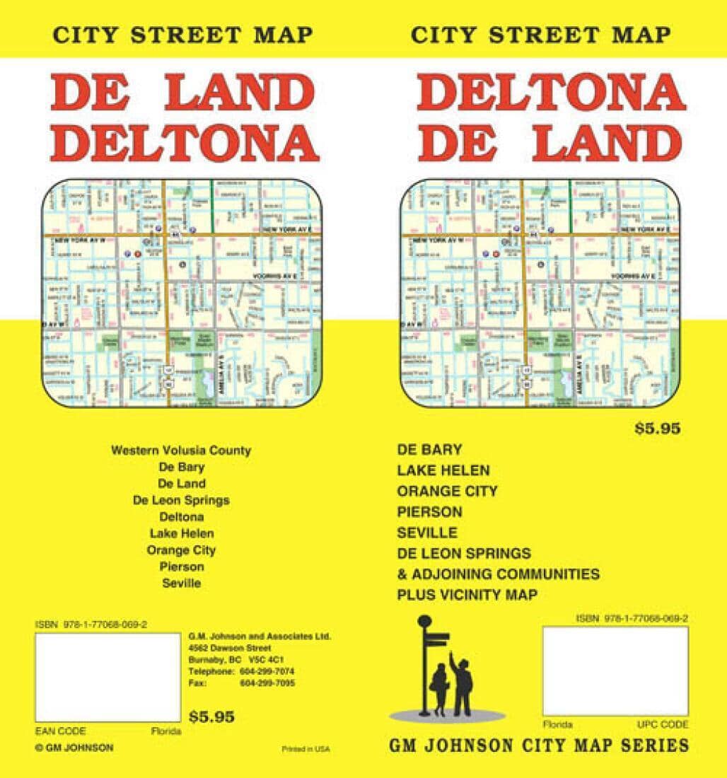 Deltona et Deland - Floride | GM Johnson plan de ville GM Johnson Default Title