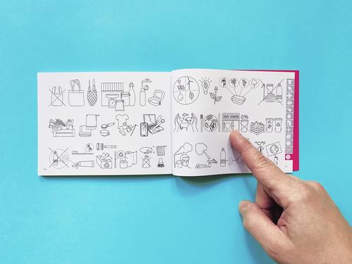 Dictionnaire universel d'images - Icoon Eco guide de conversation Amberpress 