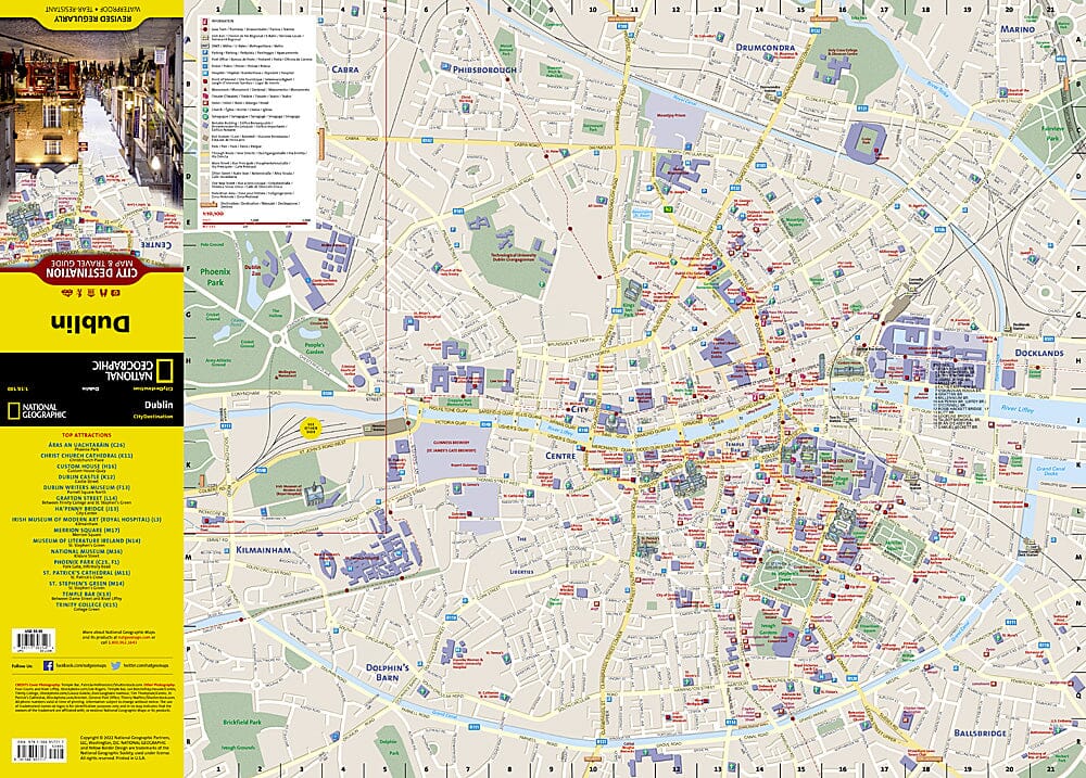 Dublin DestinationMap | National Geographic plan de ville National Geographic