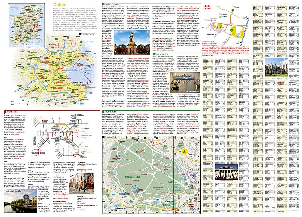 Dublin DestinationMap | National Geographic plan de ville National Geographic