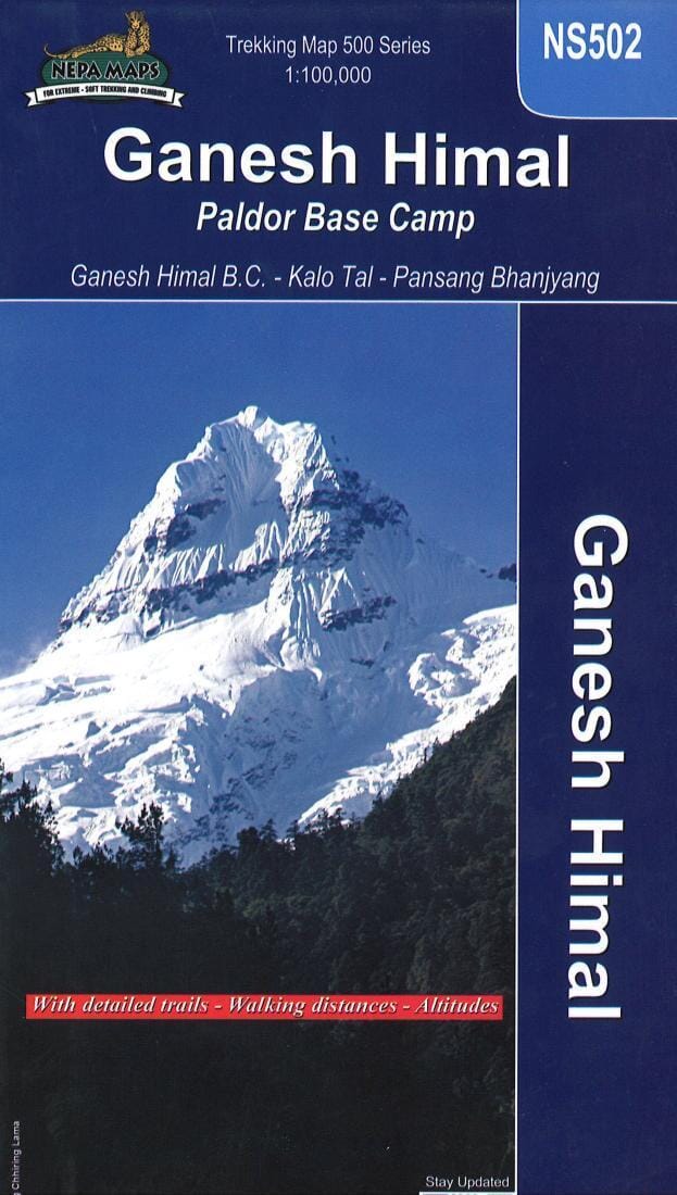 Carte de trekking - Ganesh Himal : Camp de base de Paldor (NS502) | Himalayan MapHouse carte de randonnée Himalayan MapHouse Default Title