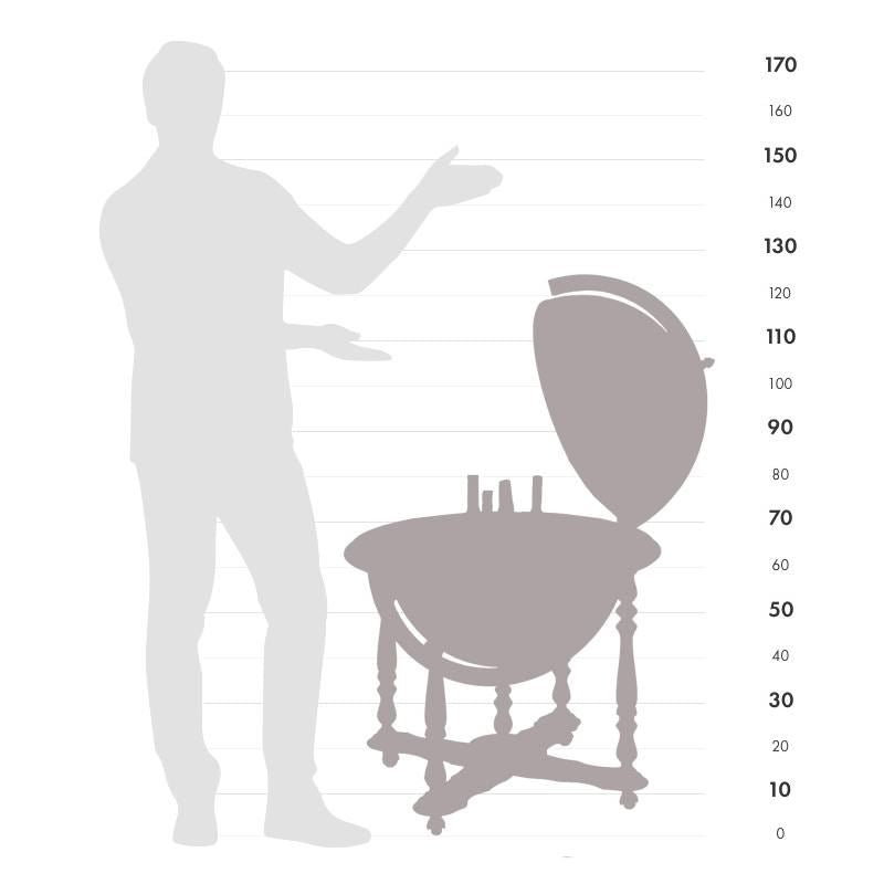 Globe-Bar "Achille" - Style classique - Diamètre 60 cm | Zoffoli globe Zoffoli 