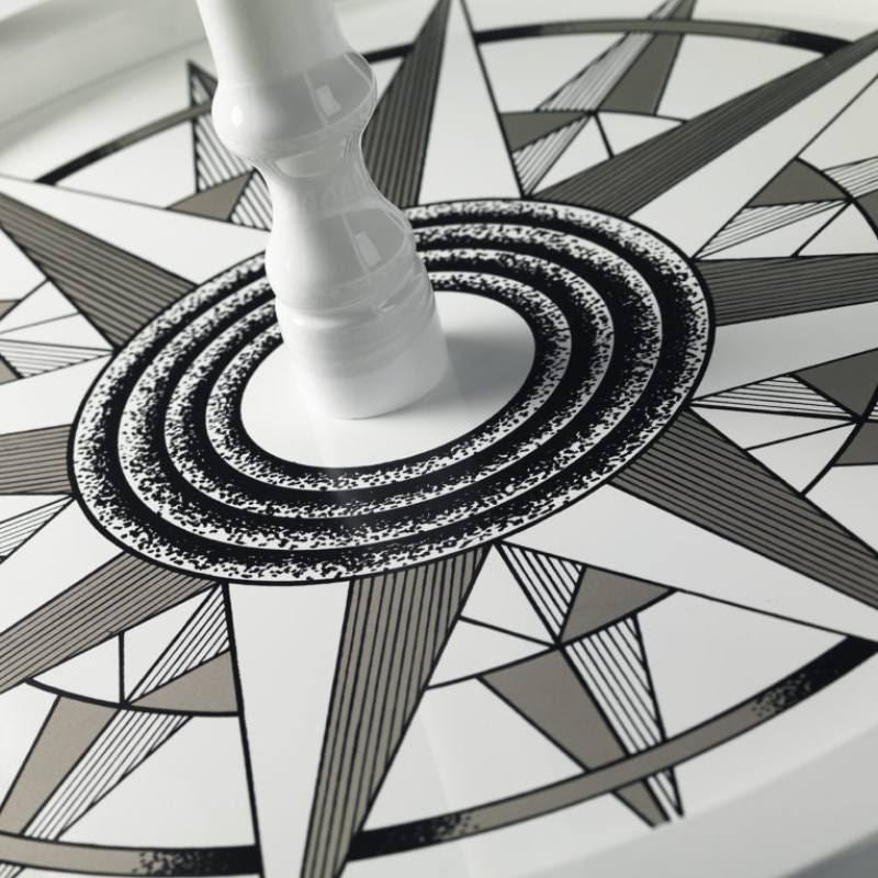 Globe-Bar "Elegance" - Couleur blanc - Diamètre 40 cm | Zoffoli globe Zoffoli 