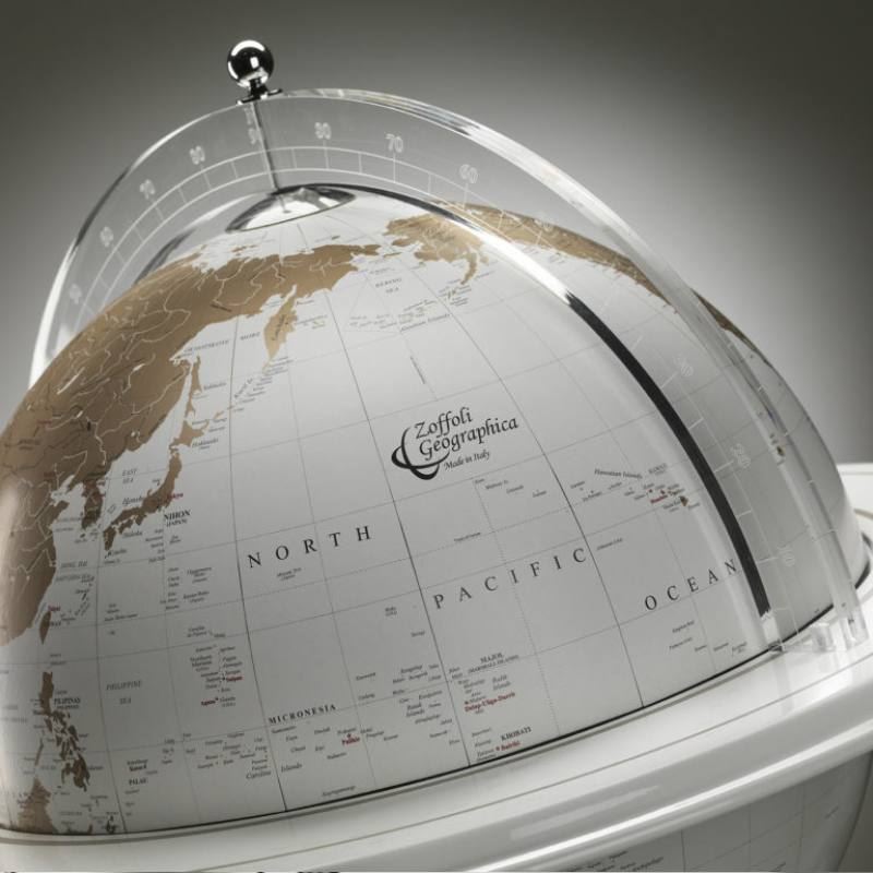 Globe-Bar "Elegance" - Couleur blanc - Diamètre 40 cm | Zoffoli globe Zoffoli 