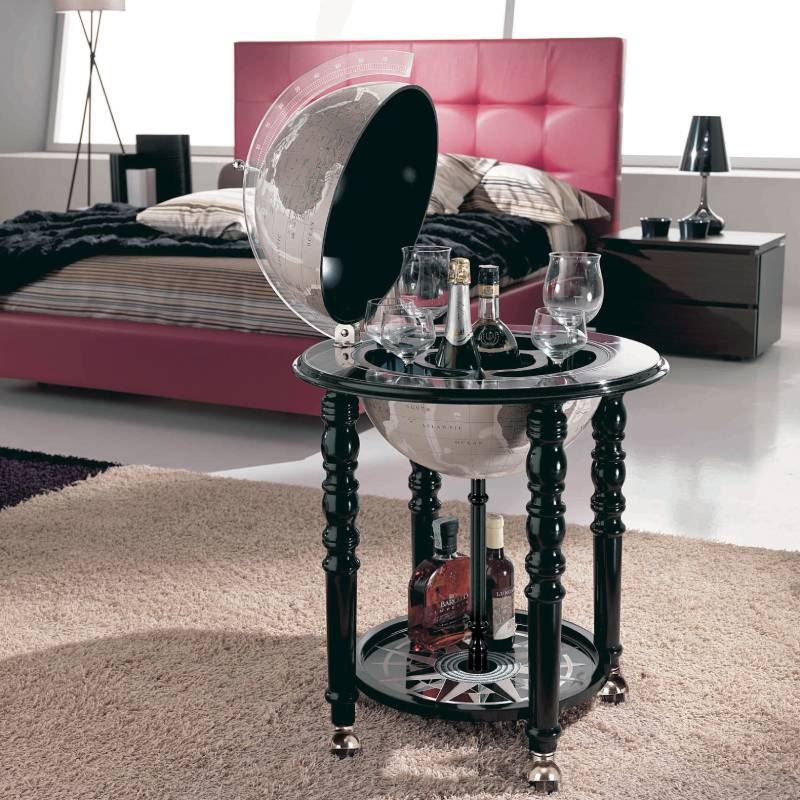 Globe-Bar "Elegance" - Couleur noir - Diamètre 40 cm | Zoffoli globe Zoffoli 