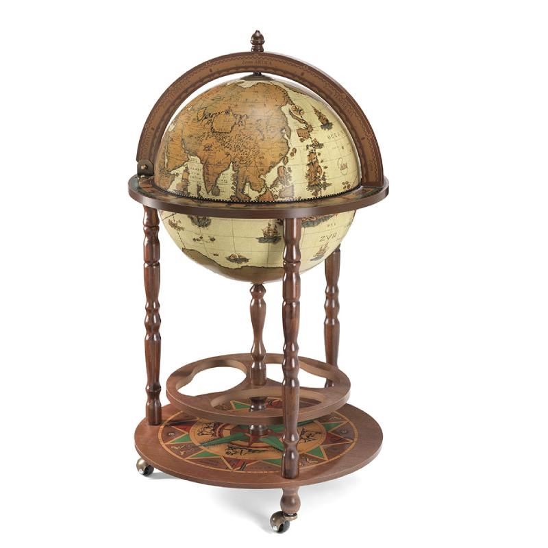 Globe-Bar "Giunone" - Style safari - Diamètre 40 cm | Zoffoli globe Zoffoli 