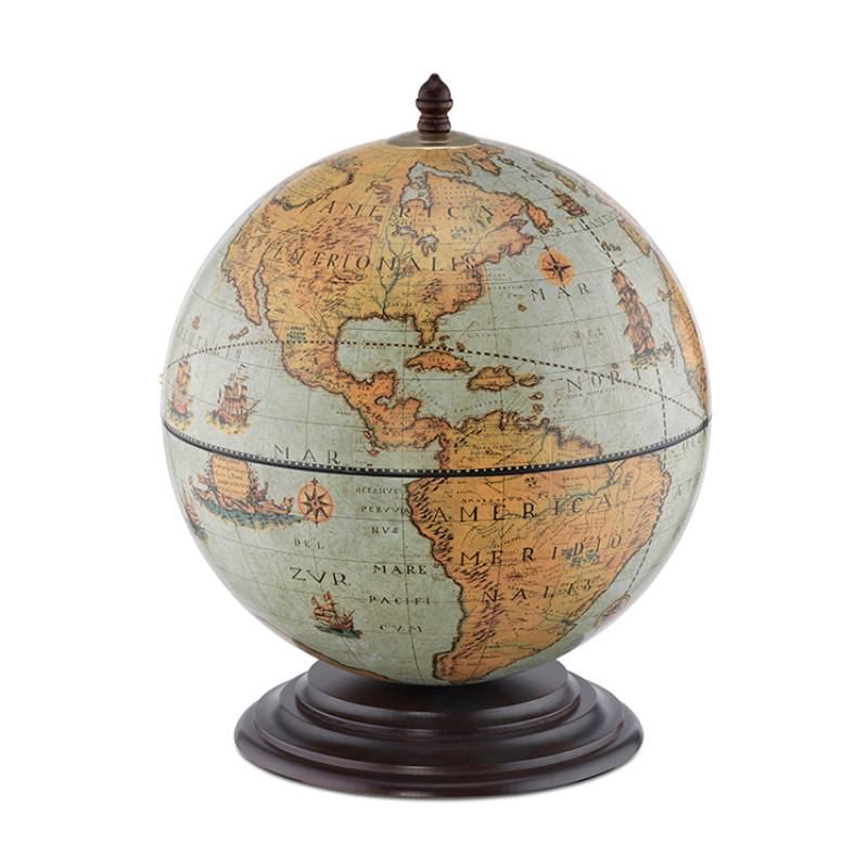 Globe-Bar de bureau "Nettuno" - Style laguna - Diamètre 40 cm | Zoffoli globe Zoffoli