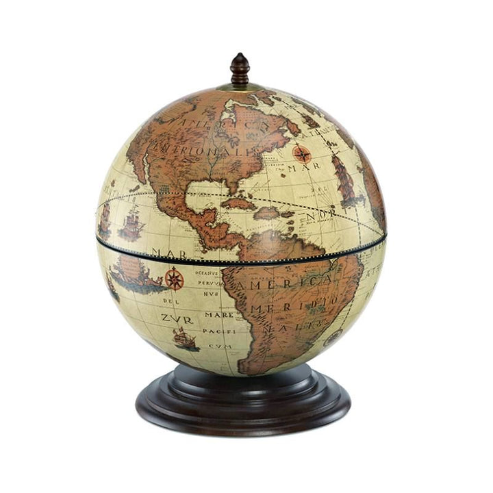Globe-Bar "Nettuno" - Style safari - Diamètre 40 cm | Zoffoli globe Zoffoli 