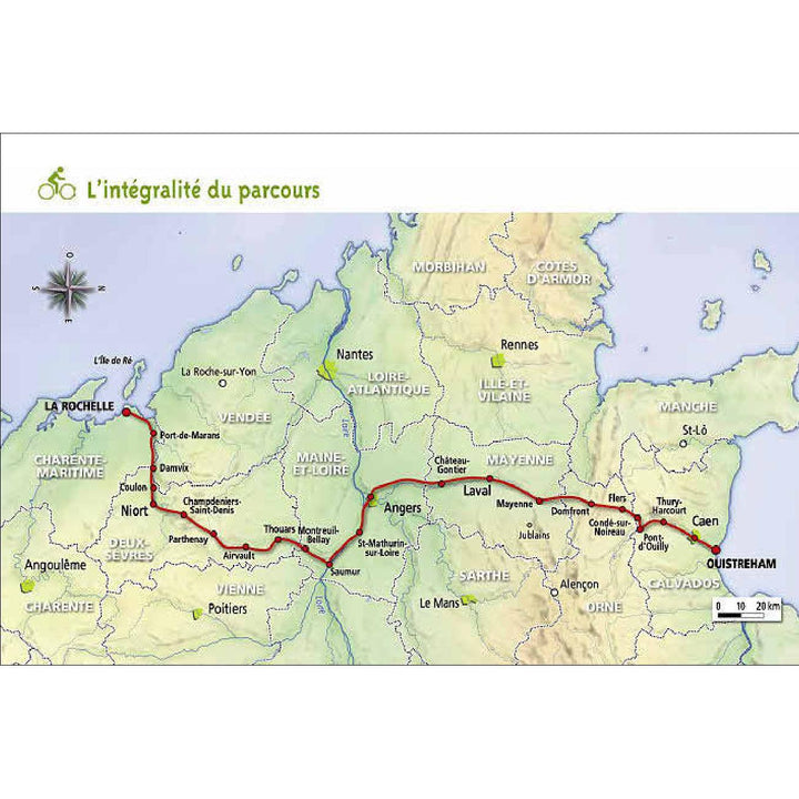 Grand atlas - Les plus belles voies vertes et véloroutes de France | Ouest France guide vélo Ouest France 