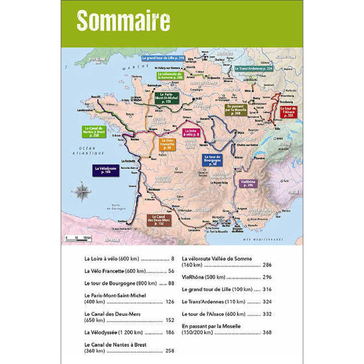 Grand atlas - Les plus belles voies vertes et véloroutes de France | Ouest France guide vélo Ouest France 