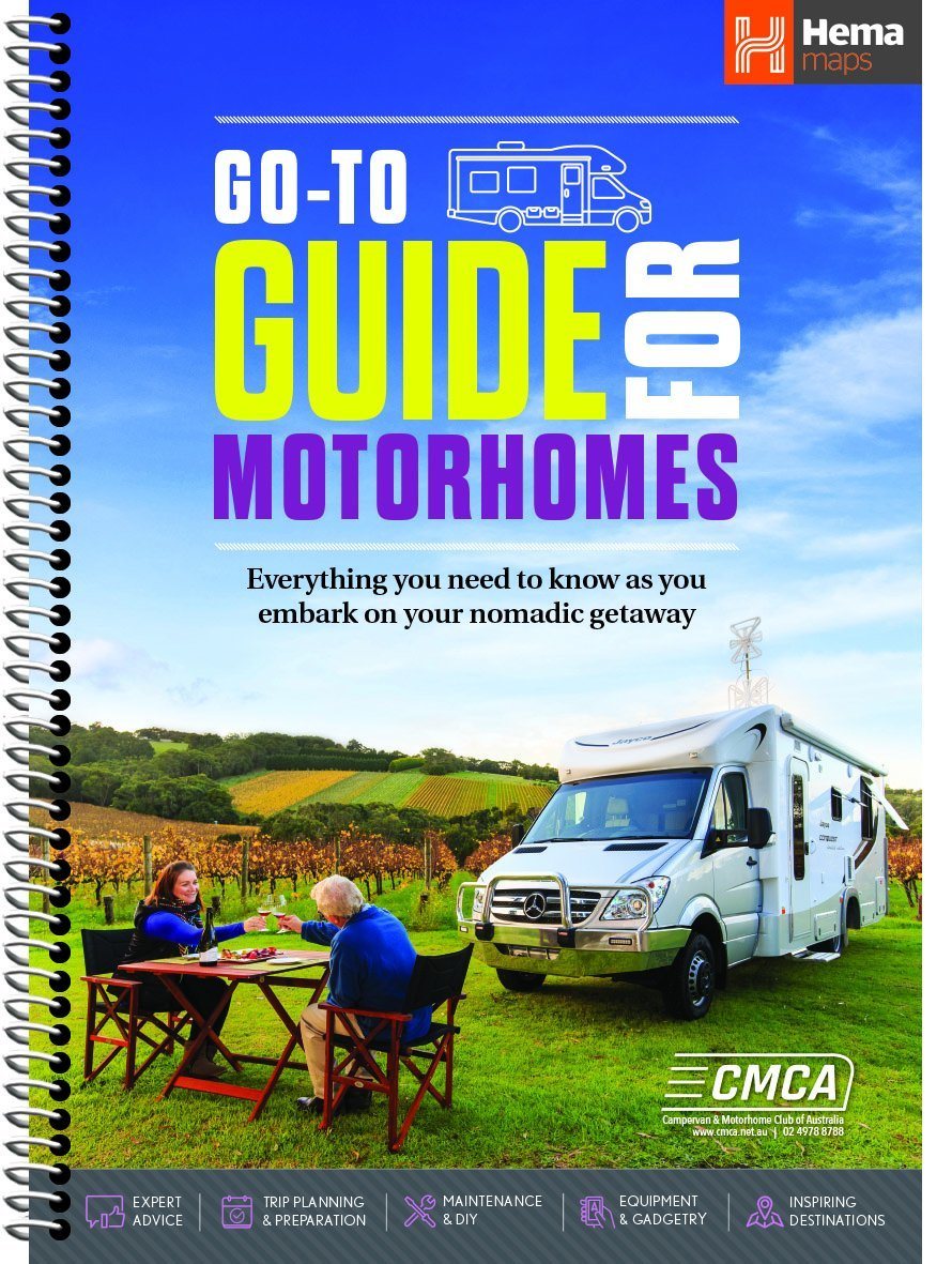 Guide (à spirales) - Australie : Go-To-Guide for Motorhomes | Hema Maps guide pratique Hema Maps 