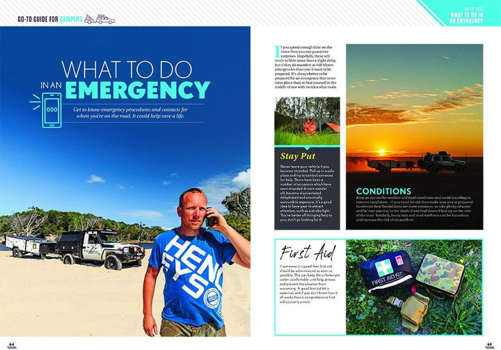 Guide (à spirales) spécial camping en Australie - Go-to guide for campers | Hema Maps guide pratique Hema Maps 