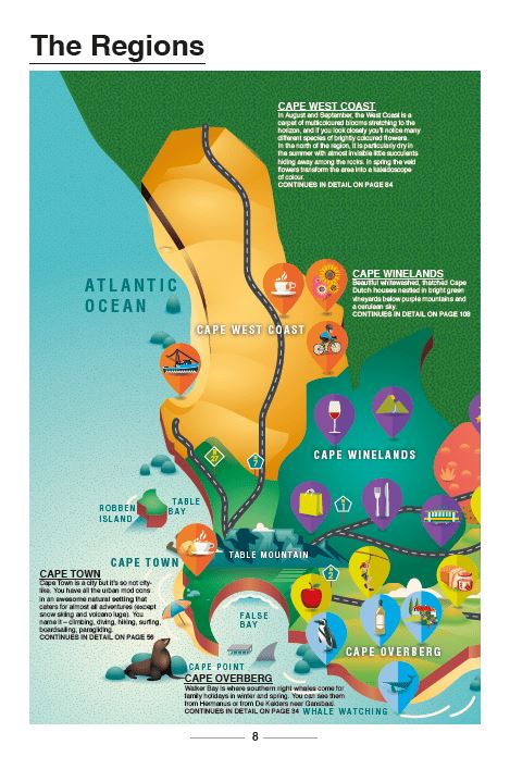 Guide & Atlas routier - Le Cap & Western Cape (Afrique du Sud) | Mapstudio atlas MapStudio 