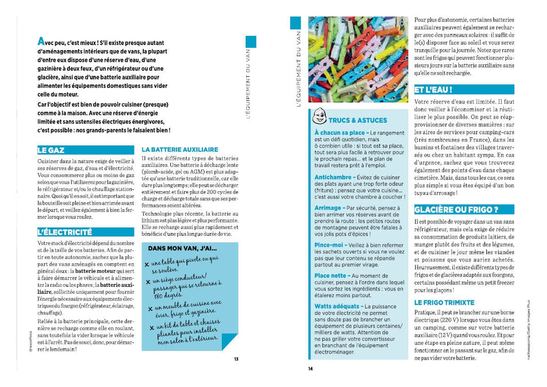Guide - Cuisiner en Van | Michelin guide de voyage Michelin 