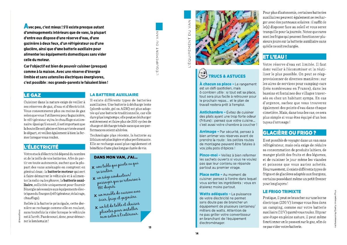 Guide - Cuisiner en Van | Michelin guide de voyage Michelin 