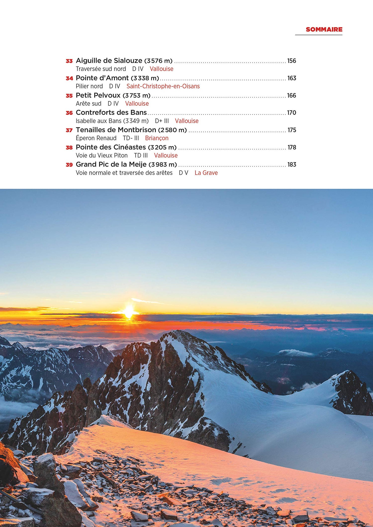 Guide d'alpinisme - Alpinisme plaisir dans le Massif des Écrins, courses de F à TD | Glénat guide de randonnée Glénat 