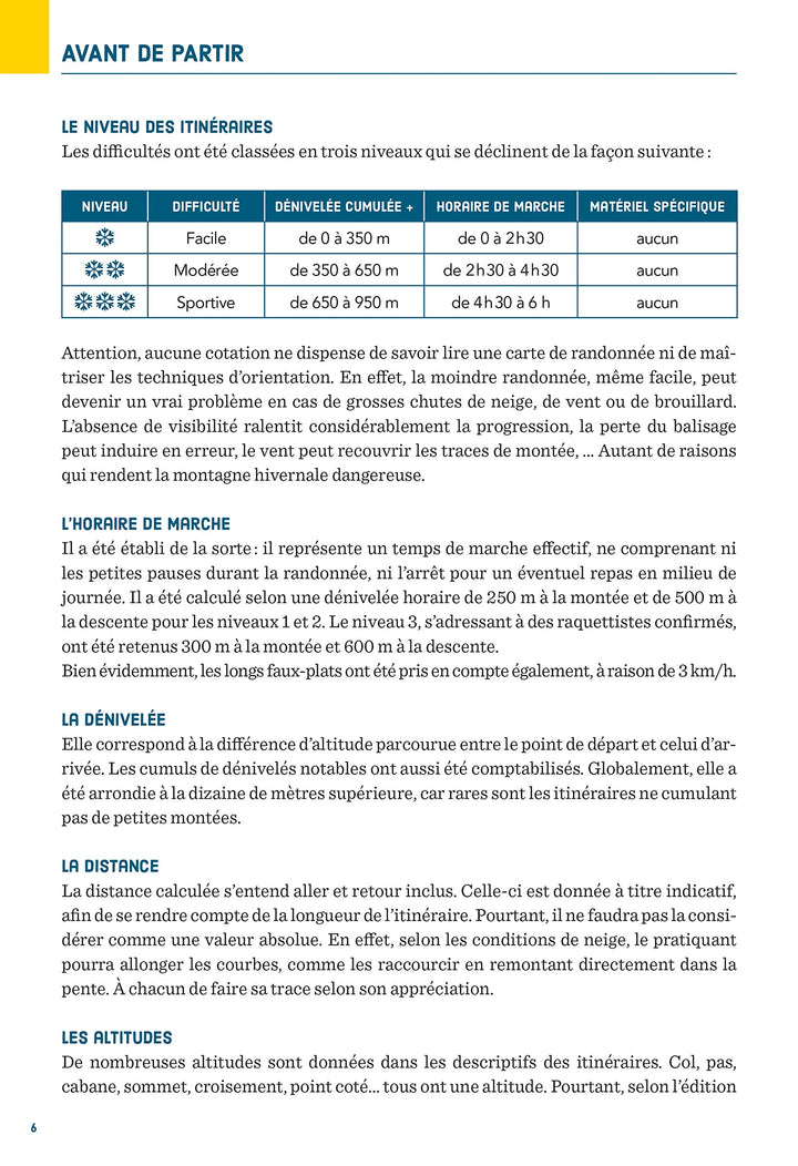 Guide de balades à raquettes - Bauges et Chartreuse | Glénat guide de randonnée Glénat 