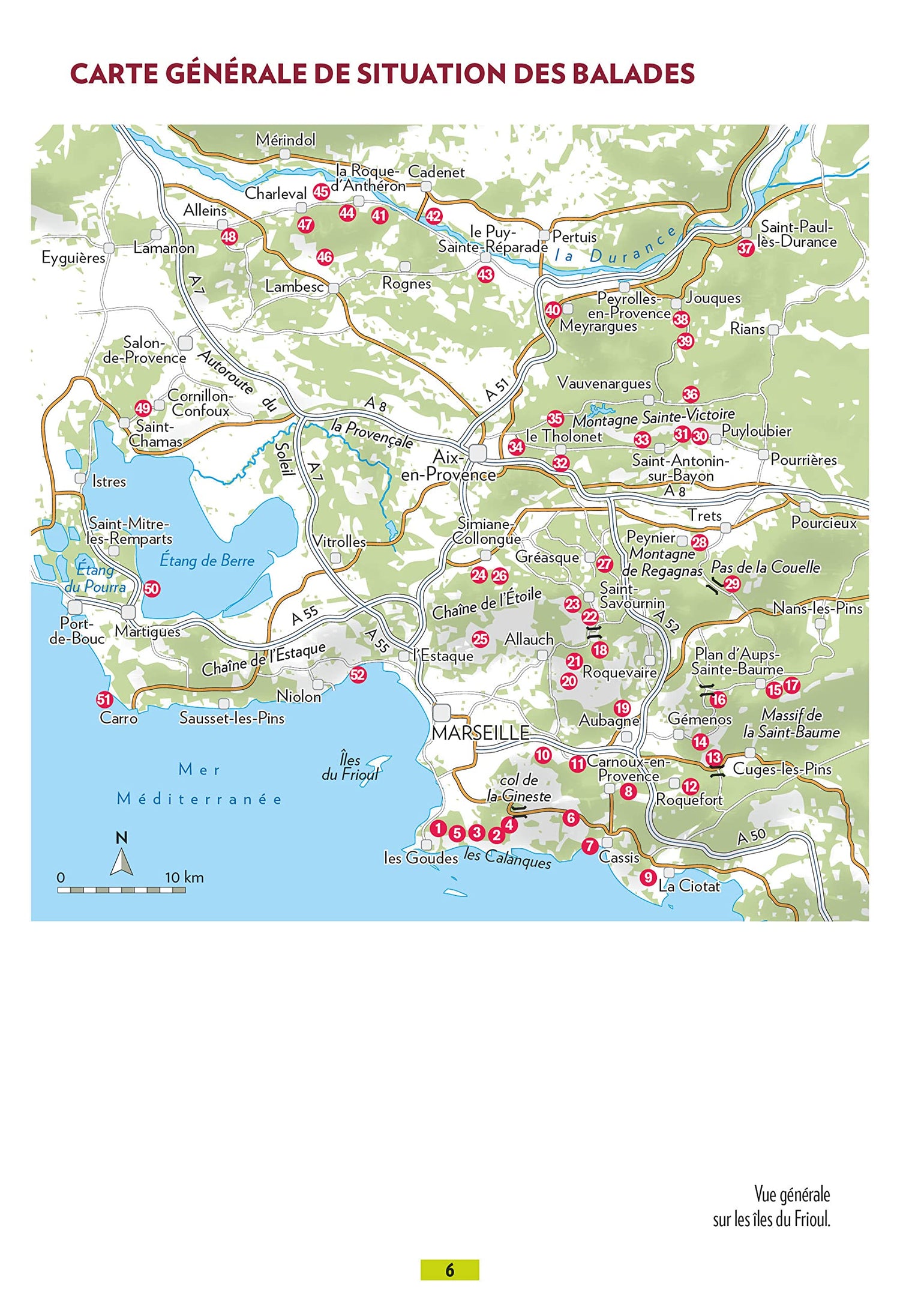 Guide de balades - Aix-en-Provence & Marseille, 52 balades en famille | Glénat - P'tit Crapahut guide de randonnée Glénat