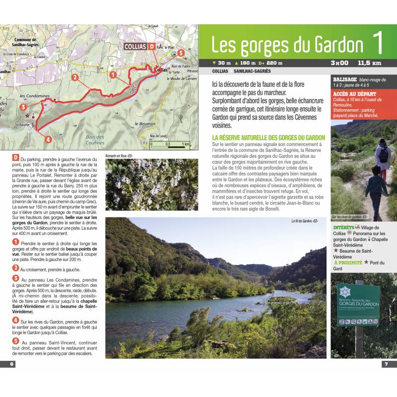 Guide de balades - Autour d'Avignon à pied | Chamina guide de randonnée Chamina 