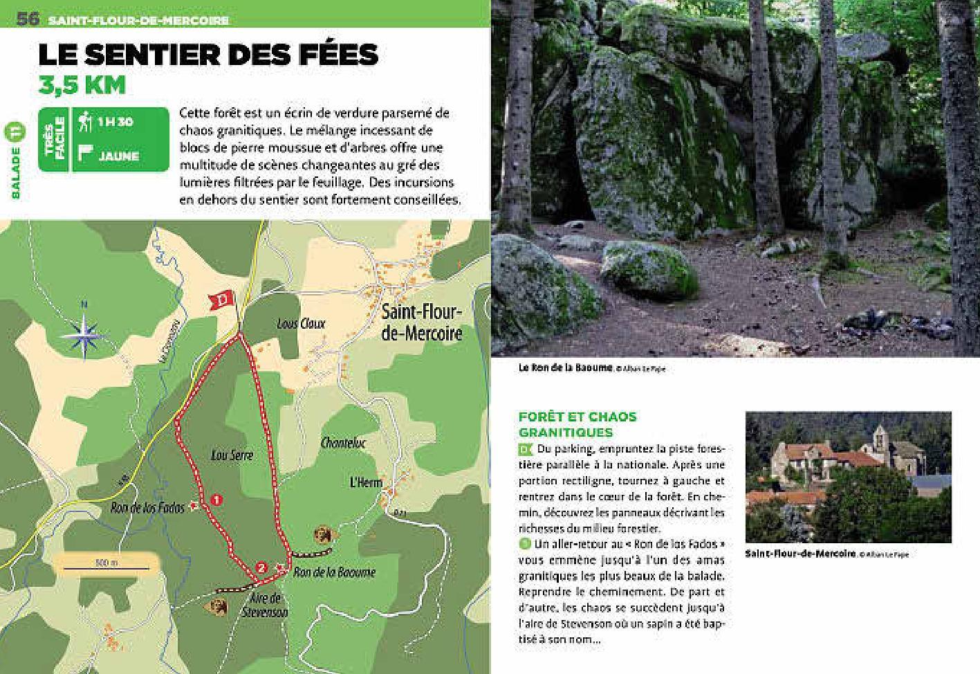 Guide de balades - Autour du chemin de Stevenson (28 balades) | Ouest France guide de randonnée Ouest France 