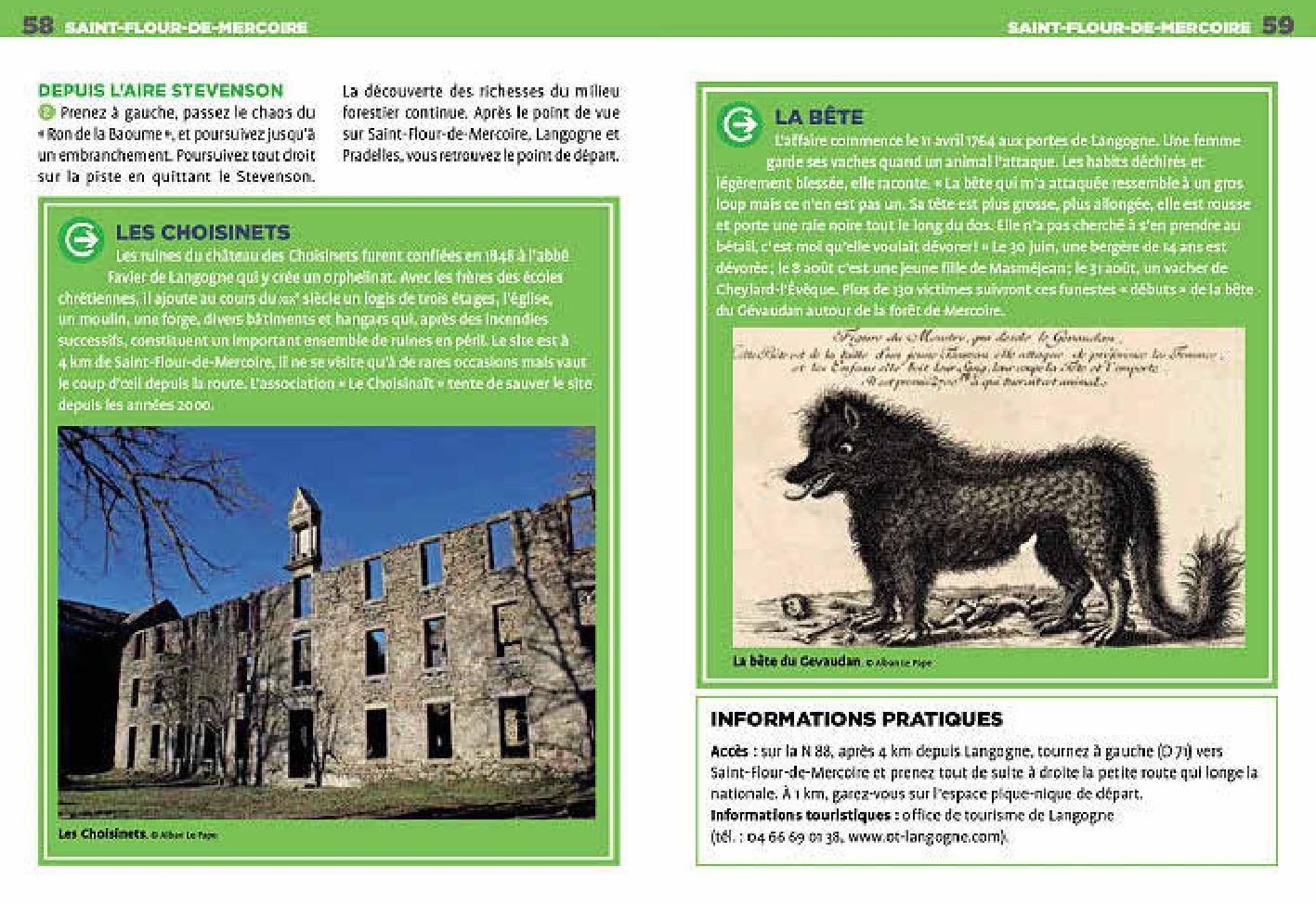 Guide de balades - Autour du chemin de Stevenson (28 balades) | Ouest France guide de randonnée Ouest France 