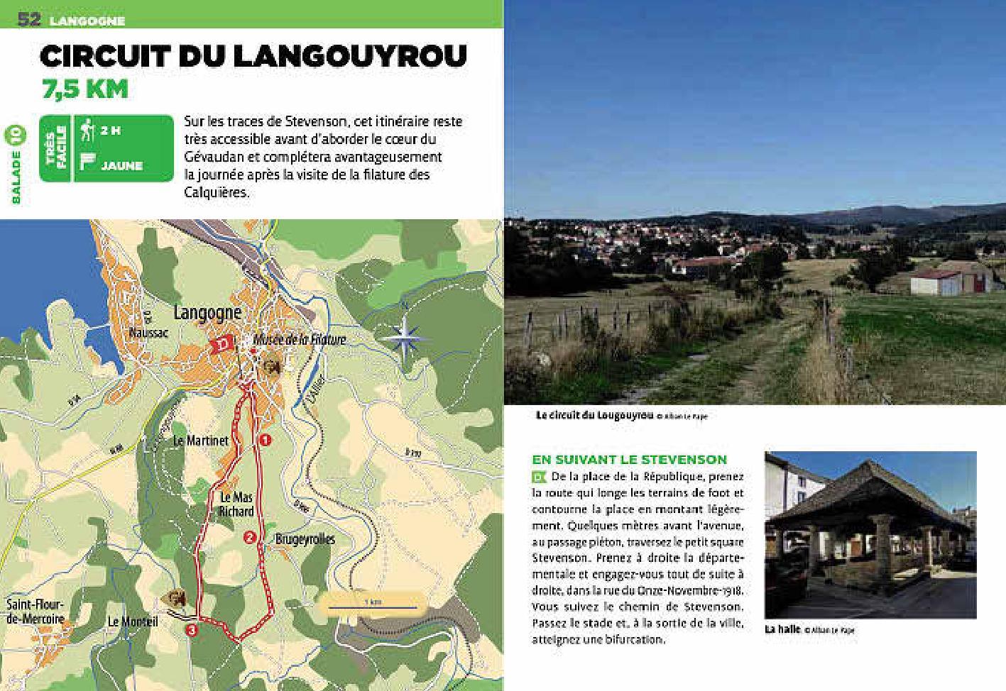 Guide de balades - Autour du chemin de Stevenson (28 balades) | Ouest France guide de randonnée Ouest France 