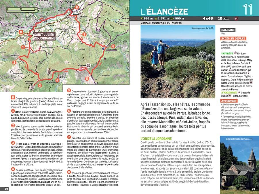 Guide de balades - Cantal, coeur de massif à pied (Auvergne) | Chamina guide de randonnée Chamina