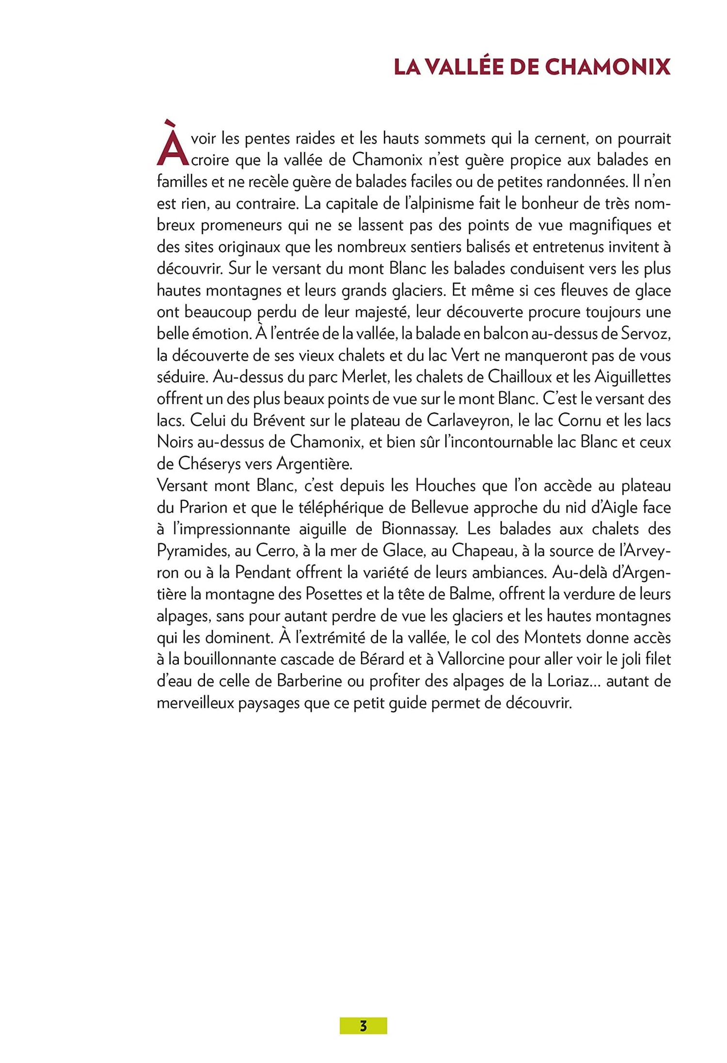 Guide de balades - Chamonix - Balades en famille | Glénat - P'tit Crapahut guide de randonnée Glénat