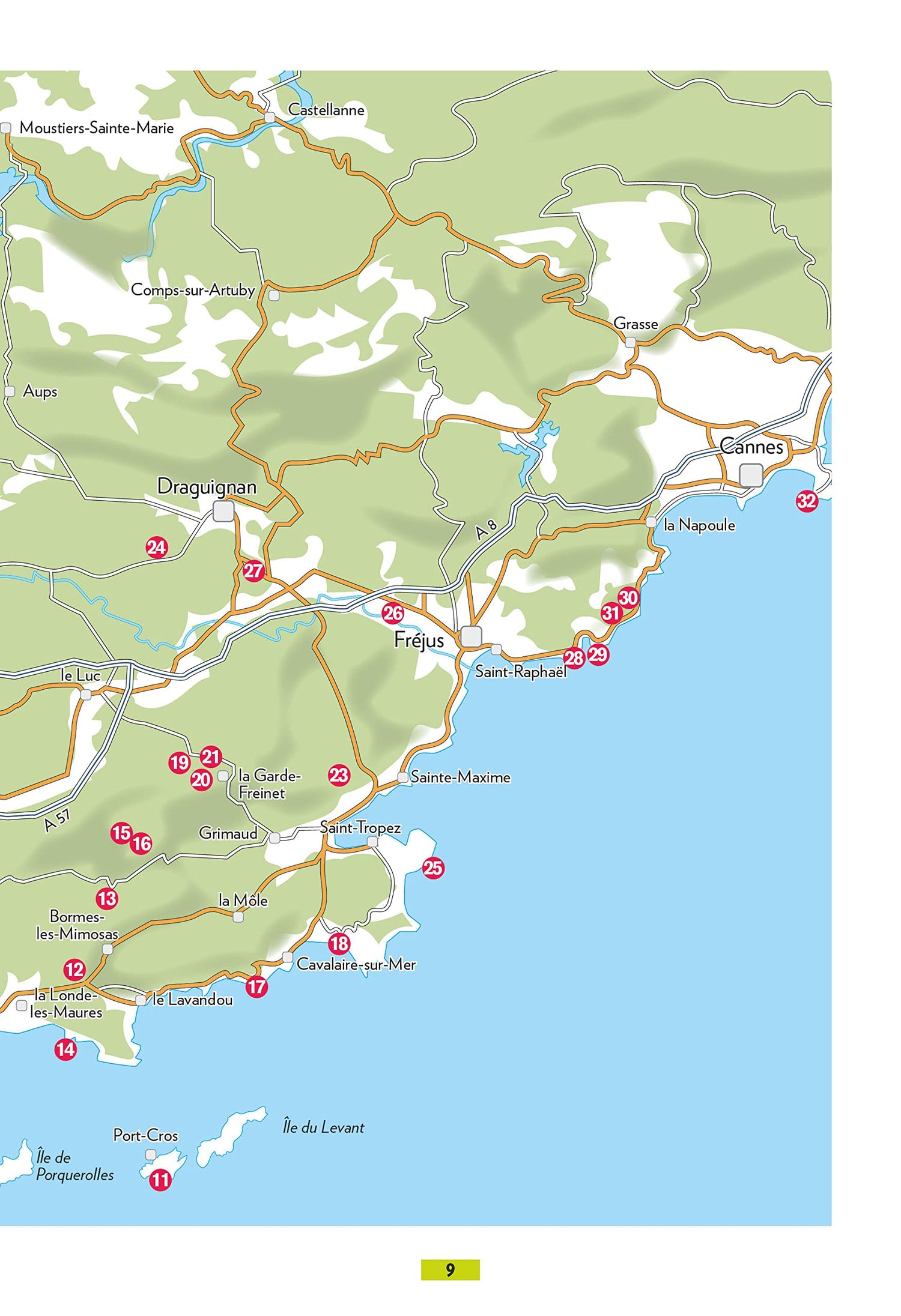 Guide de balades - Dans le Var : Littoral, Sainte-Baume, Maures, Esterel | Glénat - P'tit Crapahut guide de randonnée Glénat 
