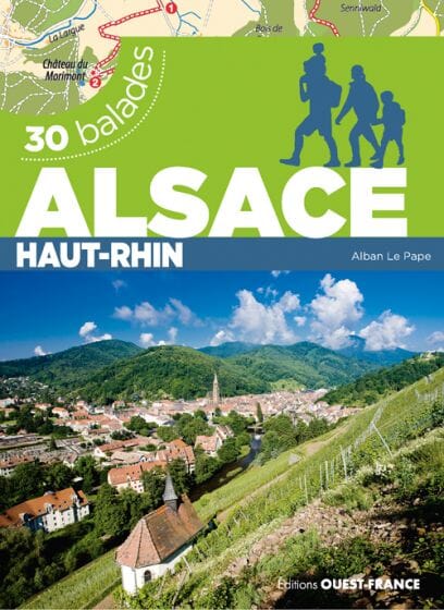 Guide de balades - Haut-Rhin (30 balades) | Ouest France guide de randonnée Ouest France 