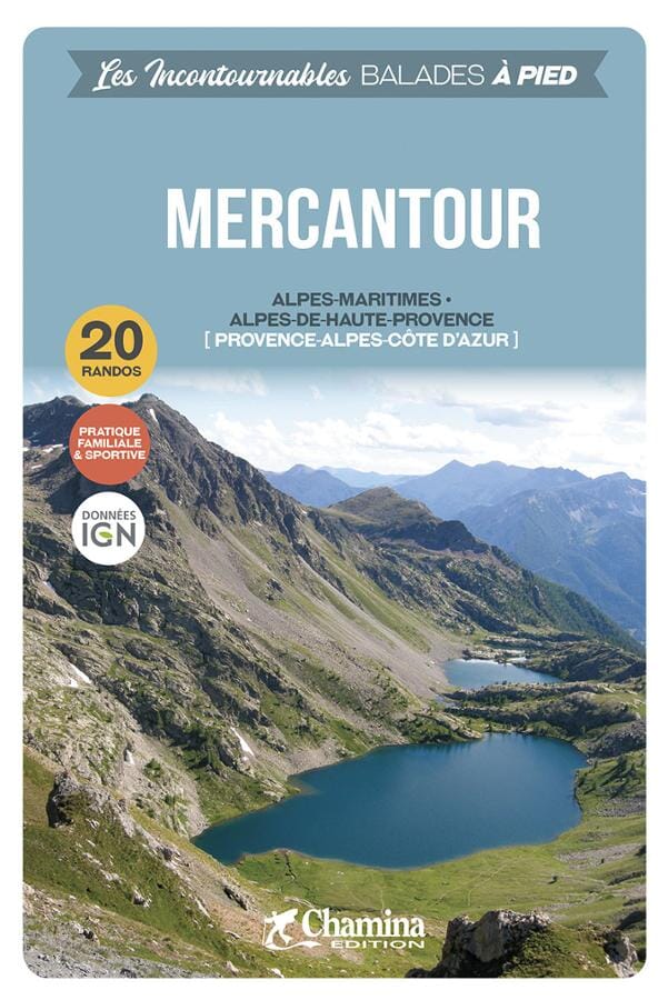 Guide de balades - Mercantour | Chamina guide petit format Chamina 