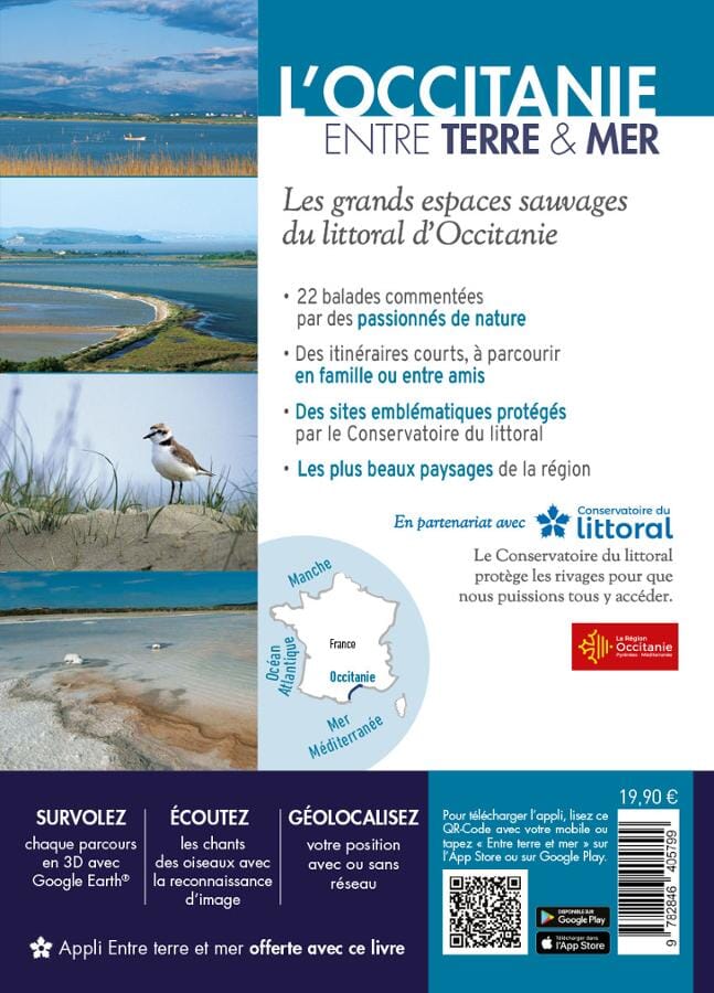 Guide de balades nature - L'Occitanie, entre Terre et Mer, 22 balades | Belles Balades Editions guide de randonnée Belles Balades éditions 
